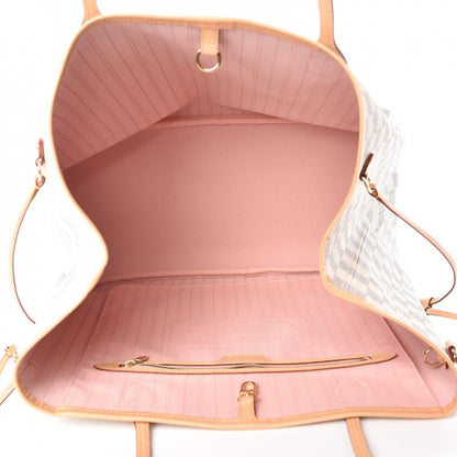 Louis Vuitton Damier Azur Neo Neverfull GM Rose Ballerine 6 of 10