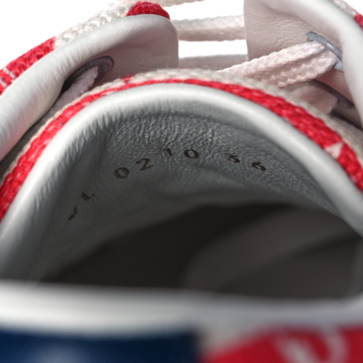 Canvas Escale Stellar Sneakers 36 Red