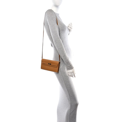 Hermes Evercolor Kelly Wallet To Go Sesame 2 of 11