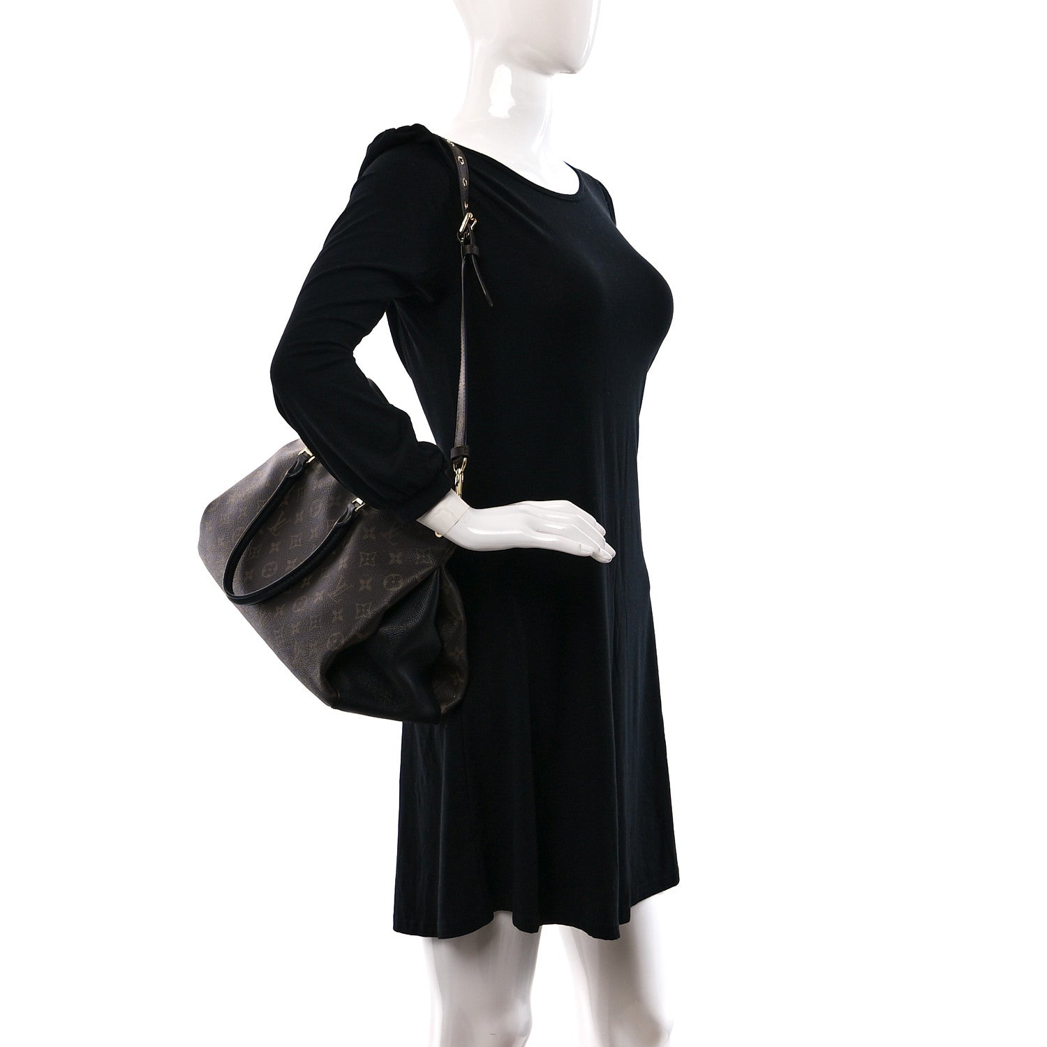 Louis Vuitton Monogram Pallas Full Black 2 of 8