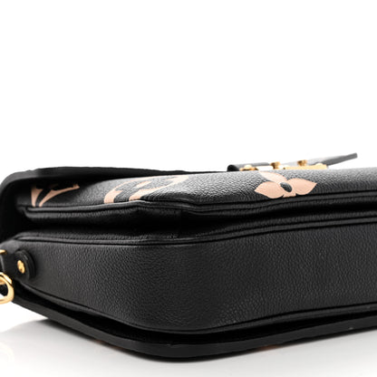 Louis Vuitton Empreinte Monogram Giant Pochette Metis Black Beige 8 of 9