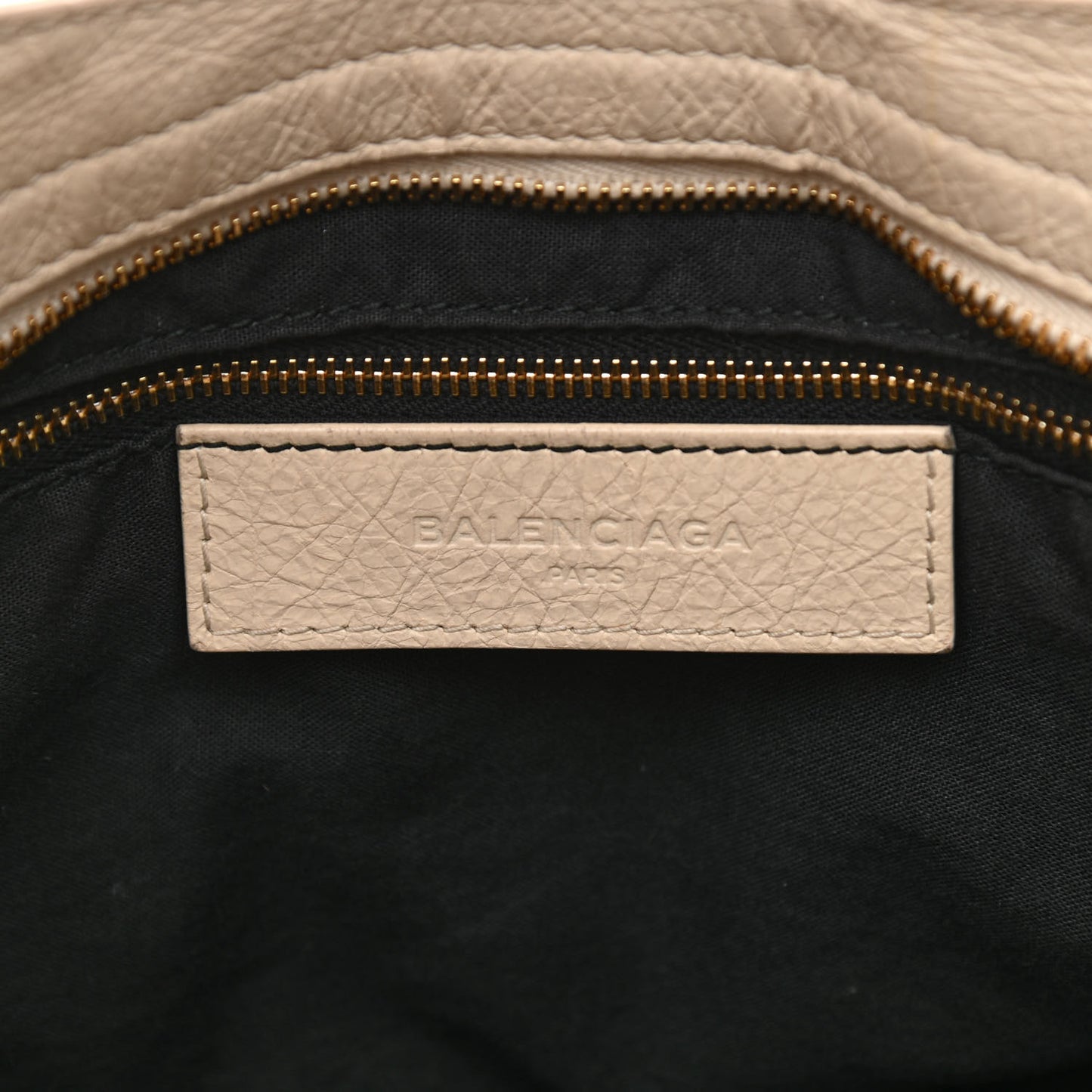 Agneau Giant 12 Gold Hardware City Blanc Creme Light Craie