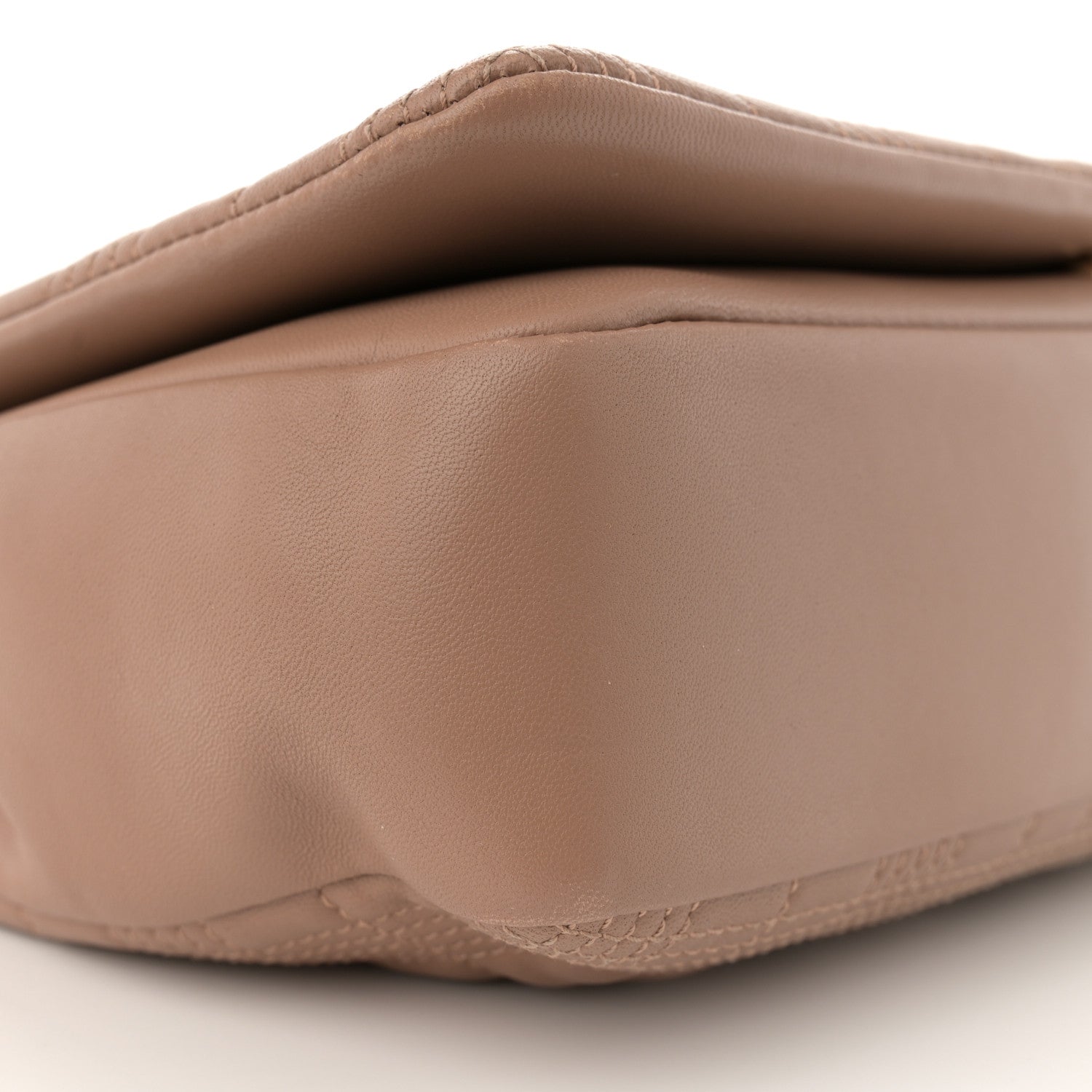 Burberry Lambskin Quilted Medium Lola Bag Camel 9 of 12