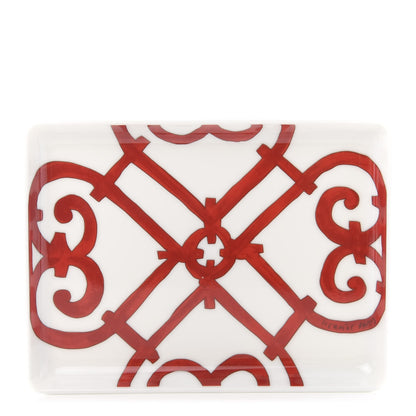 Hermes Porcelain Balcon du Guadalquivir Sushi Plate 1 of 5