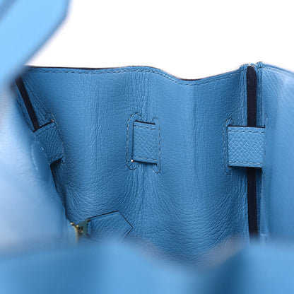Hermes Epsom Birkin 30 Bleu Du Nord 17 of 30