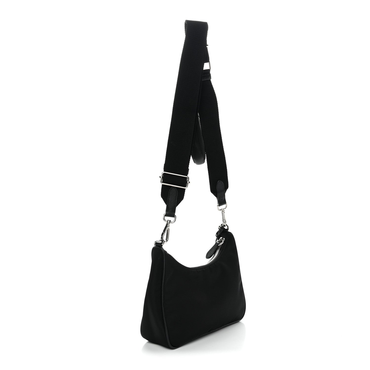 Prada Nylon Re-Edition 2005 Shoulder Bag Black 3 of 10