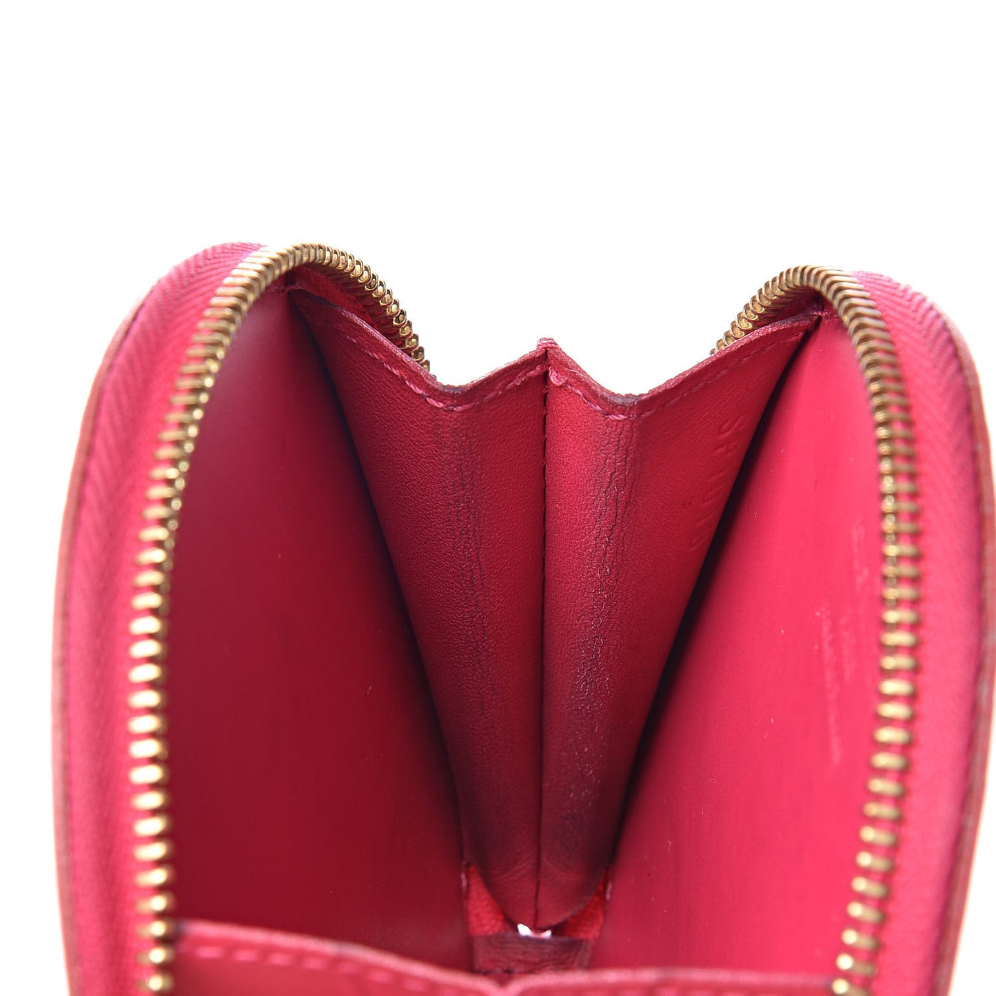 Vernis Roses Chapeau Coin Purse Rose Pop
