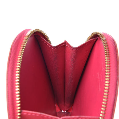 Louis Vuitton Vernis Roses Chapeau Coin Purse Rose Pop 8 of 10