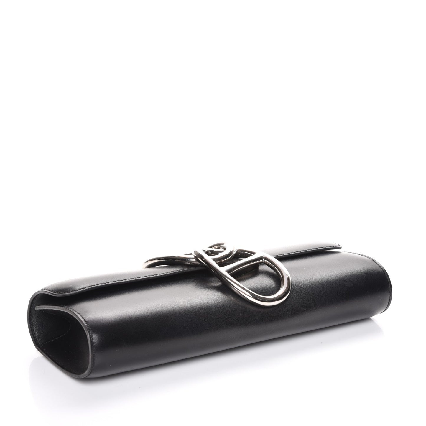 Tadelakt Egee Clutch Black