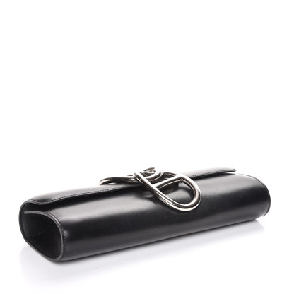 Hermes Tadelakt Egee Clutch Black 4 of 7