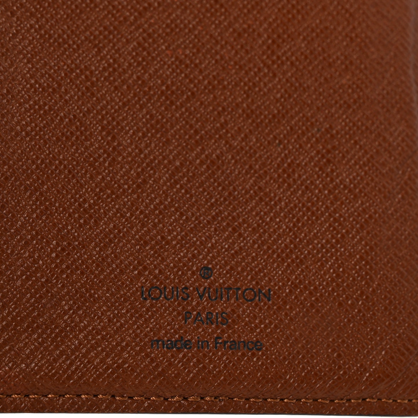 Monogram Checkbook Holder Case Wallet
