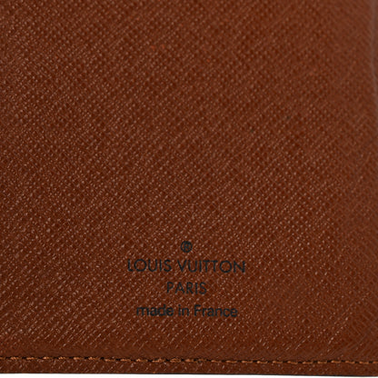 Louis Vuitton Monogram Checkbook Holder Case Wallet 6 of 8