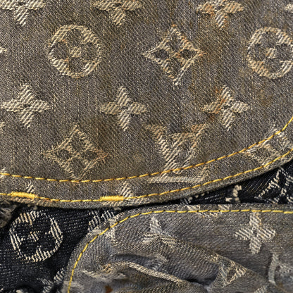Louis Vuitton Denim Patchwork Speedy 30 Blue 12 of 14