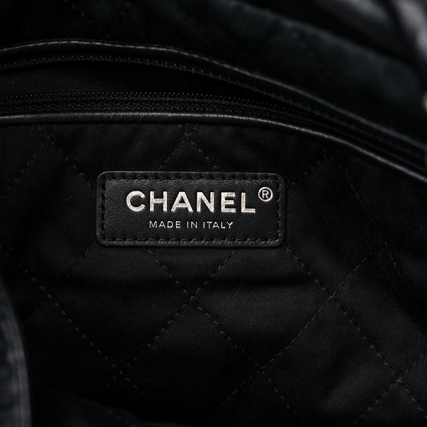 Chanel Shiny Calfskin Quilted Chanel 22 Black 7 of 10