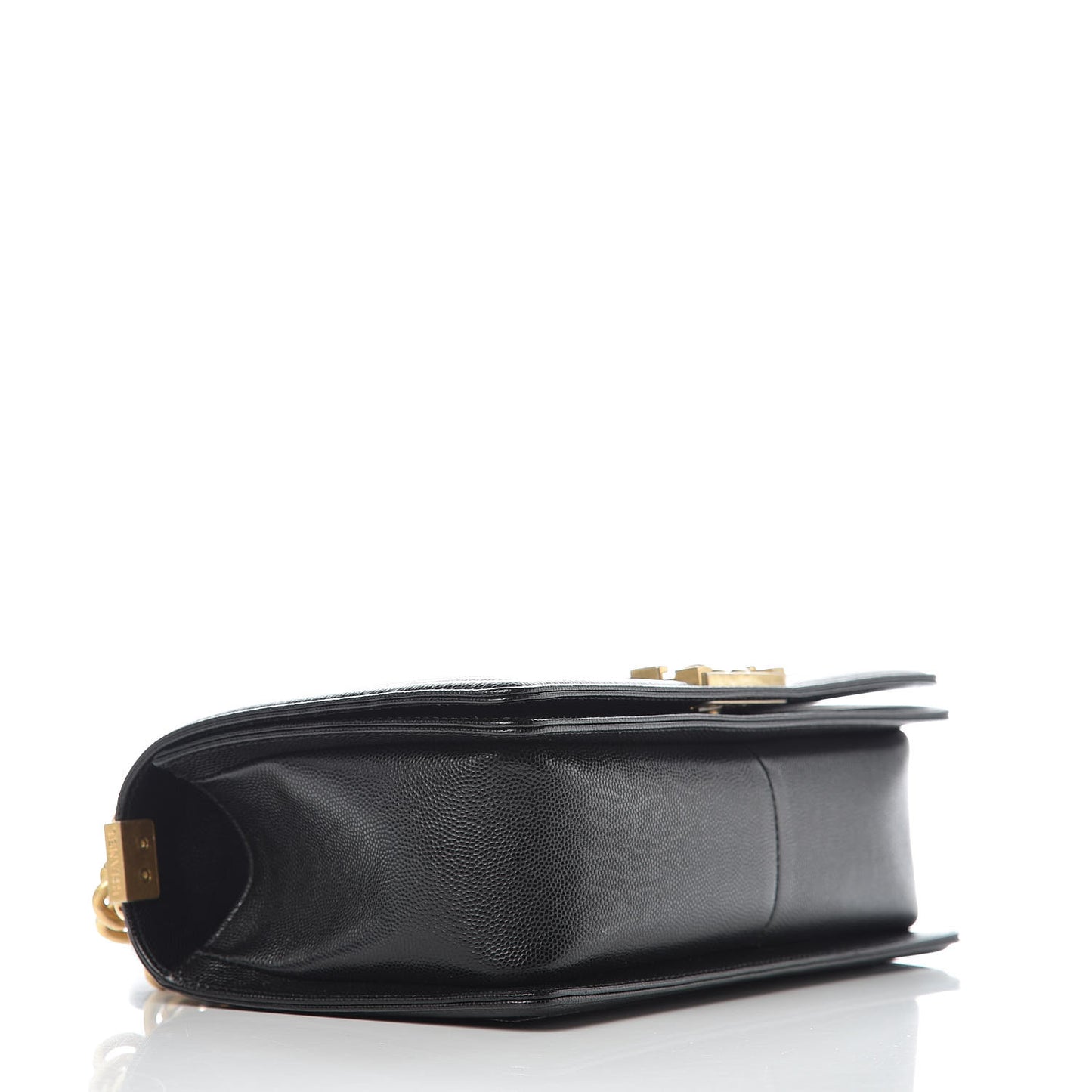 Caviar Quilted Medium Boy Flap Black
