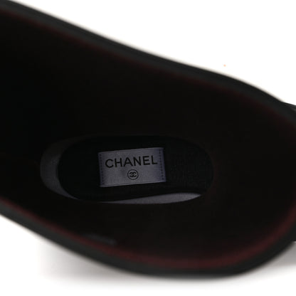 Chanel Caoutchouk CC High Boots 38 Black 8 of 9