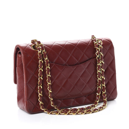 Chanel Lambskin Quilted Small Double Flap Red 2 of 17