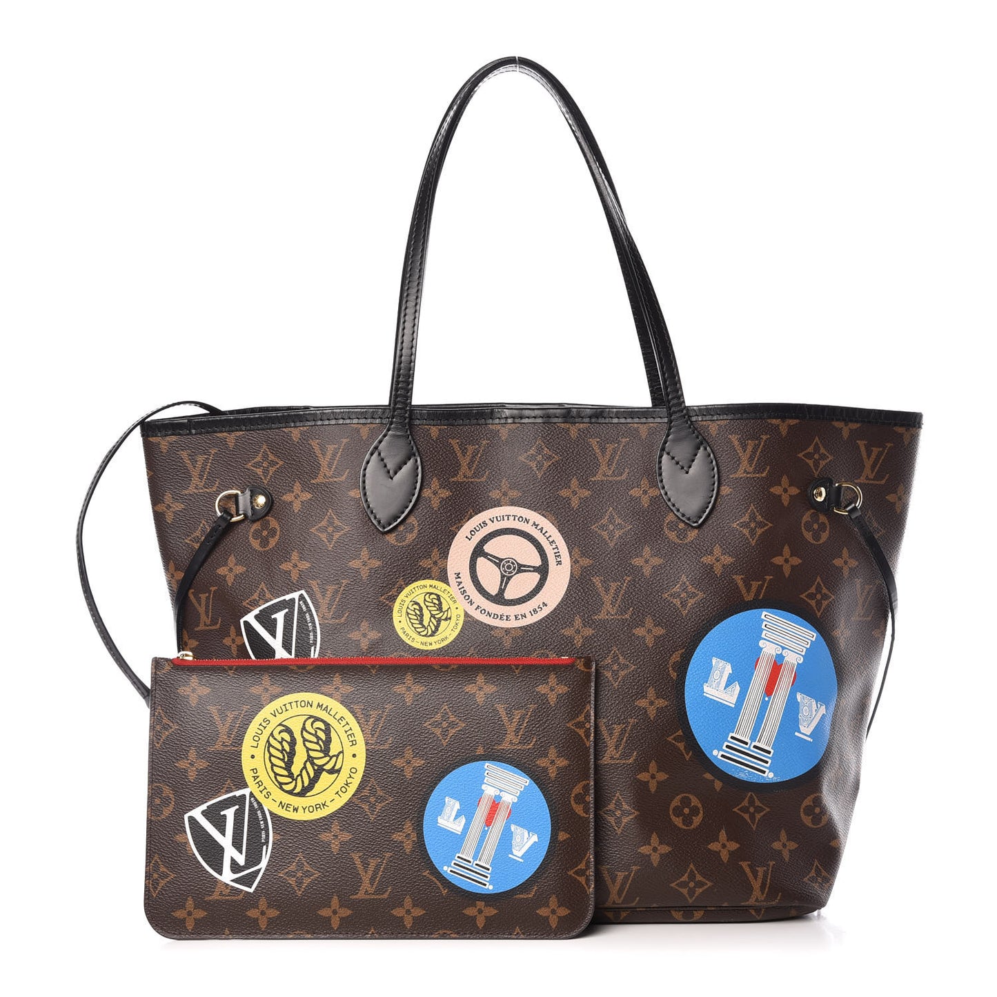 Monogram World Tour Neverfull MM