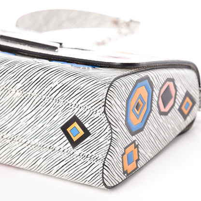 Louis Vuitton Epi Azteque Twist Shoulder Bag MM White 7 of 9