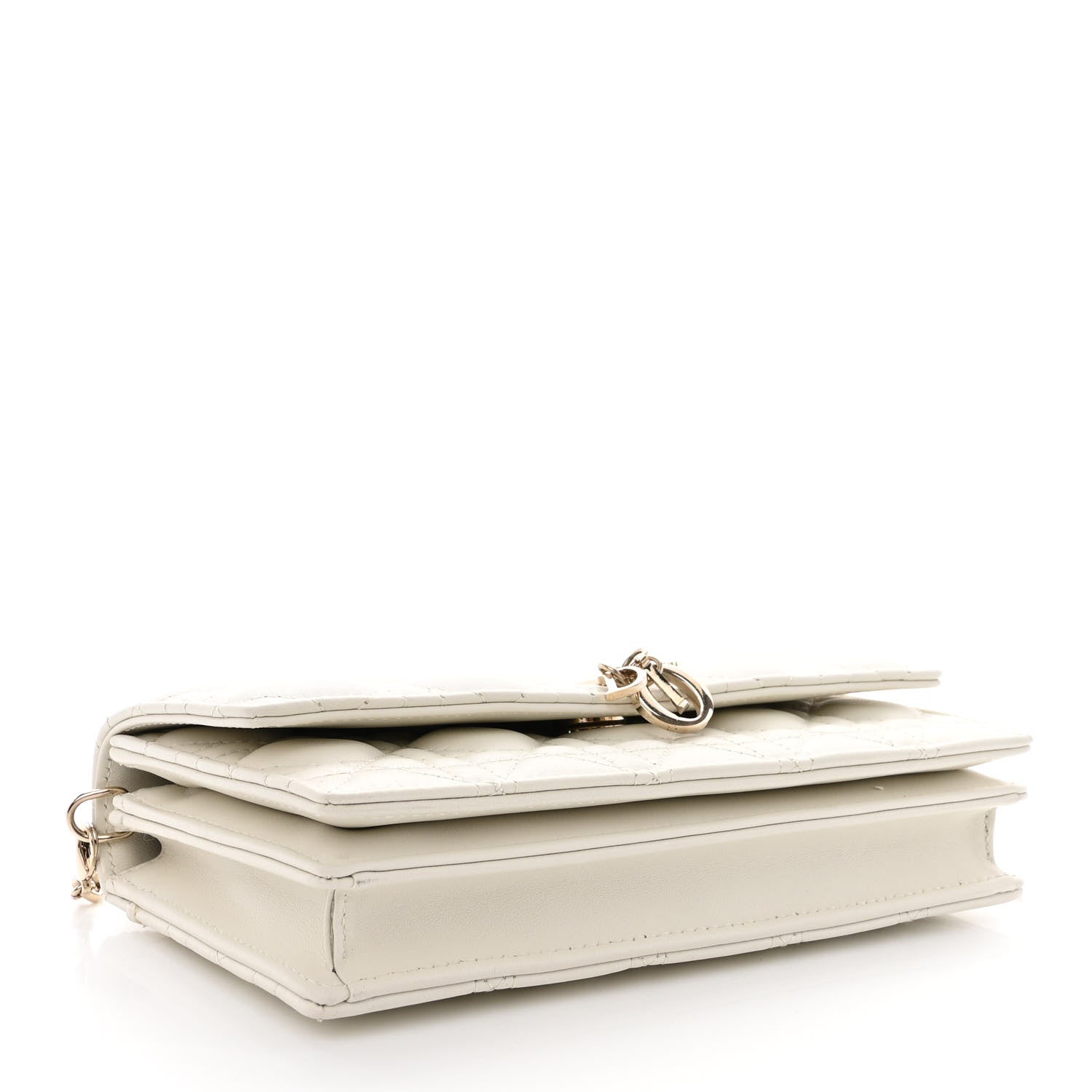Christian Dior Lambskin Cannage Mini My Dior Bag Latte 4 of 12