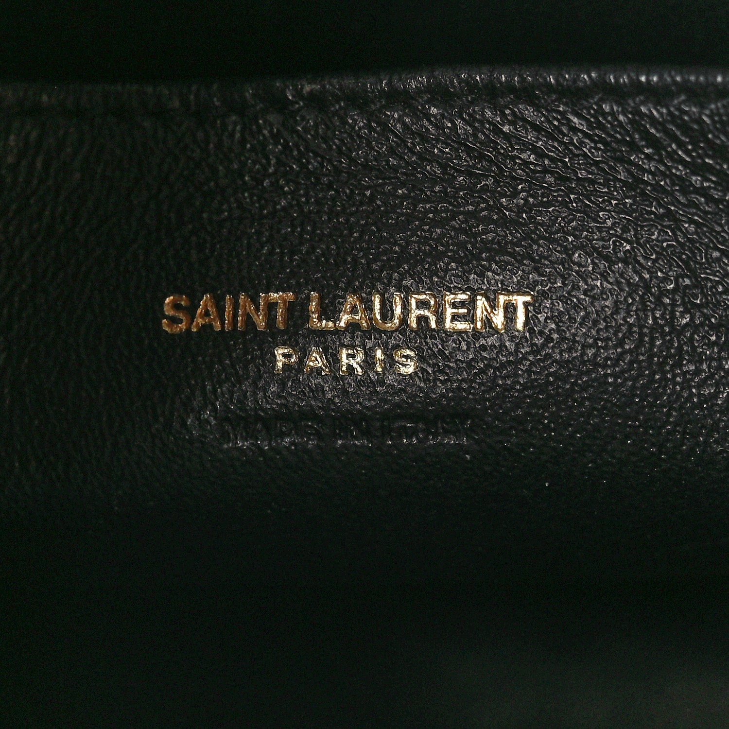 Saint Laurent Calfskin Monogram Baby Cabas Black 6 of 13