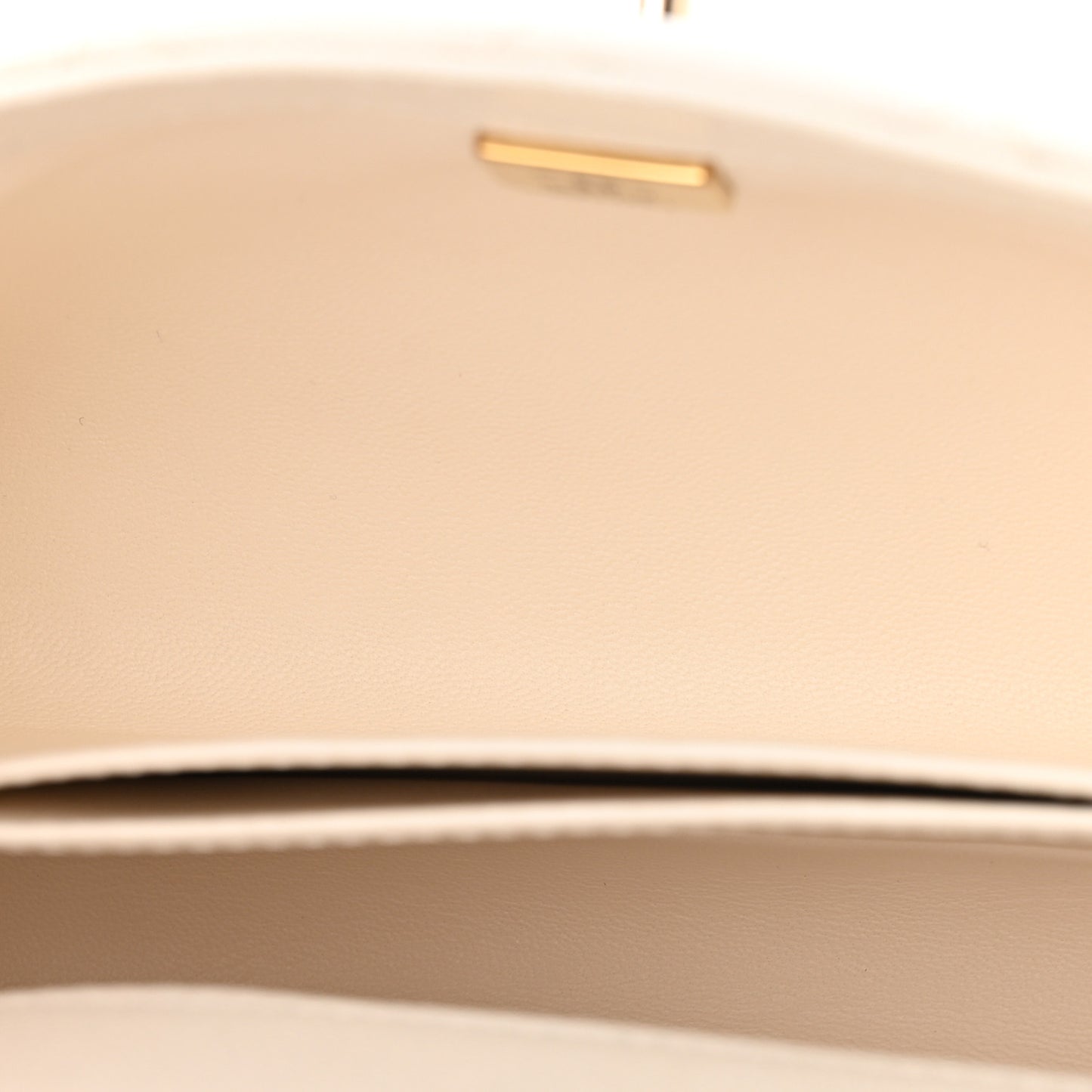Caviar Quilted Mini Coco Handle Flap White