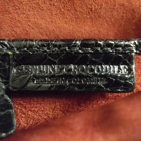 Nancy Gonzalez Crocodile Clutch Black 8 of 8