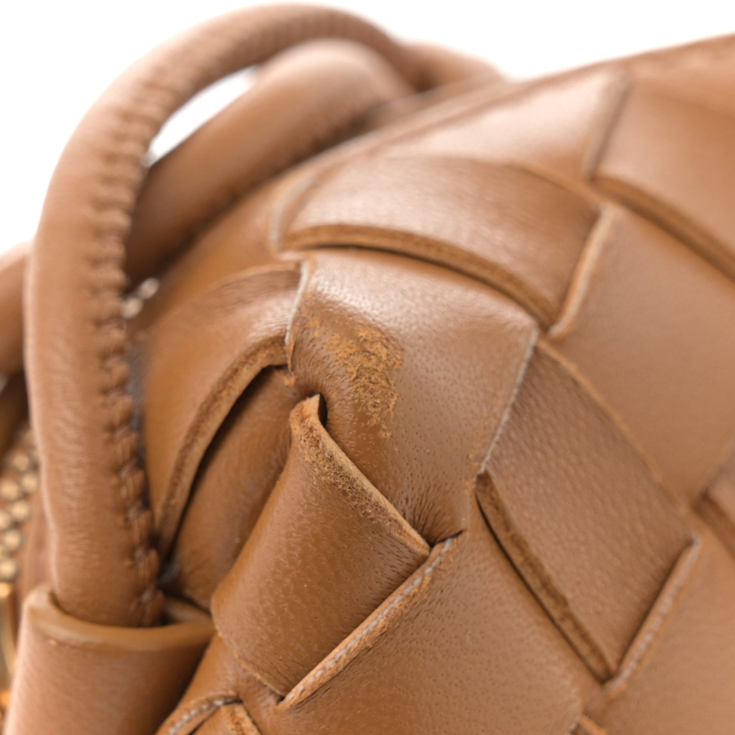 Nappa Intrecciato Mini Loop Camera Bag Cob
