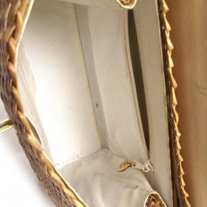 Chanel Vintage Straw Bag w/Tortoise CC Lock 7 of 14