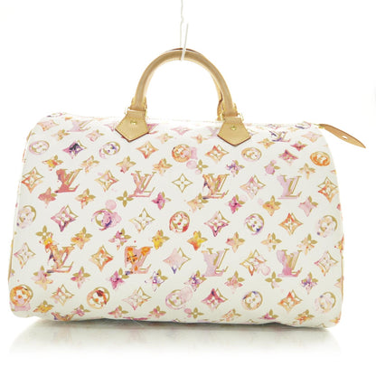 Louis Vuitton Watercolor Aquarelle Speedy 35 White 1 of 8
