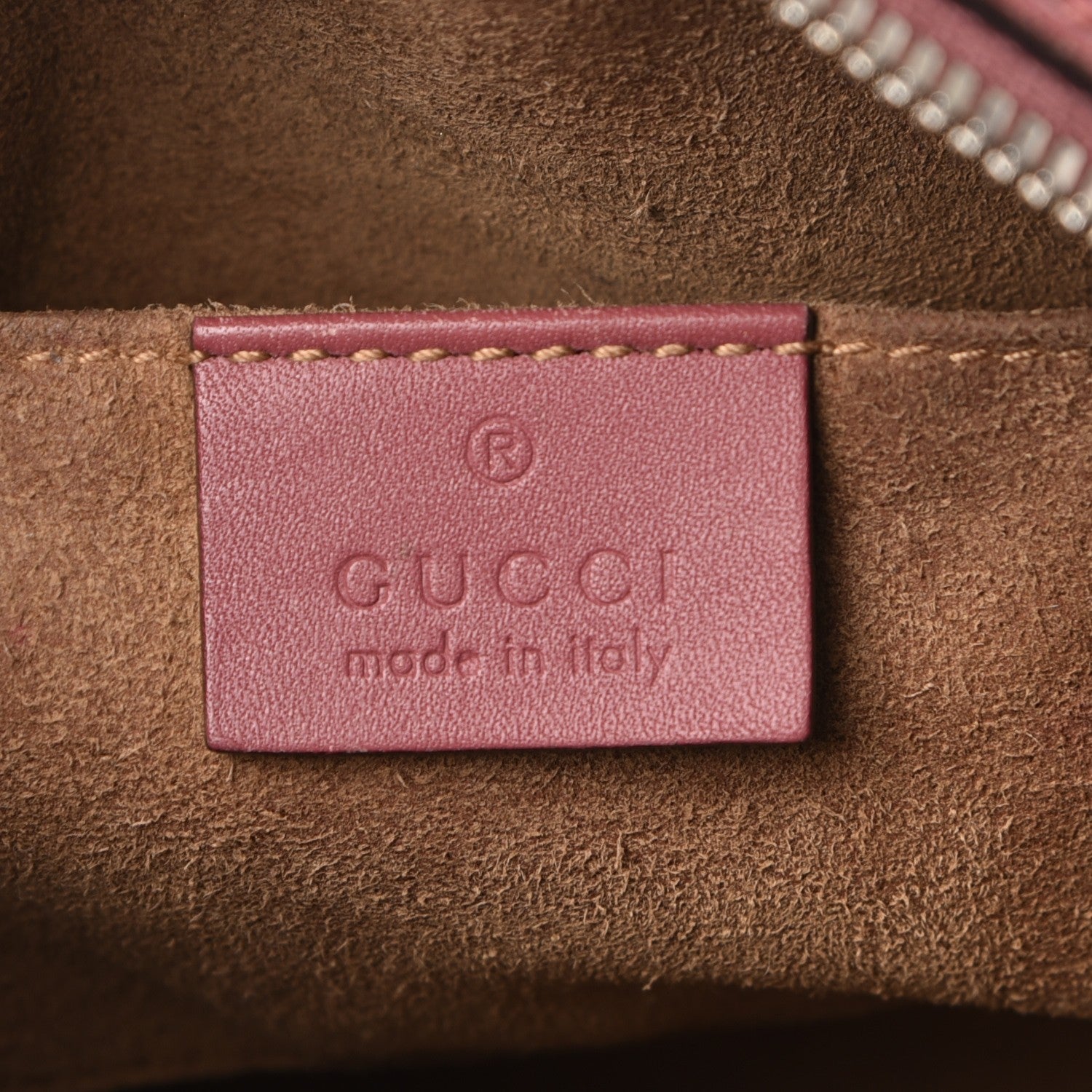 Gucci GG Supreme Monogram Blooms Mini Chain Shoulder Bag Beige Multicolor Dry Rose 6 of 8
