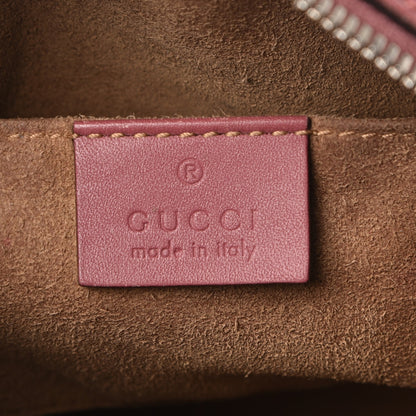 Gucci GG Supreme Monogram Blooms Mini Chain Shoulder Bag Beige Multicolor Dry Rose 6 of 8