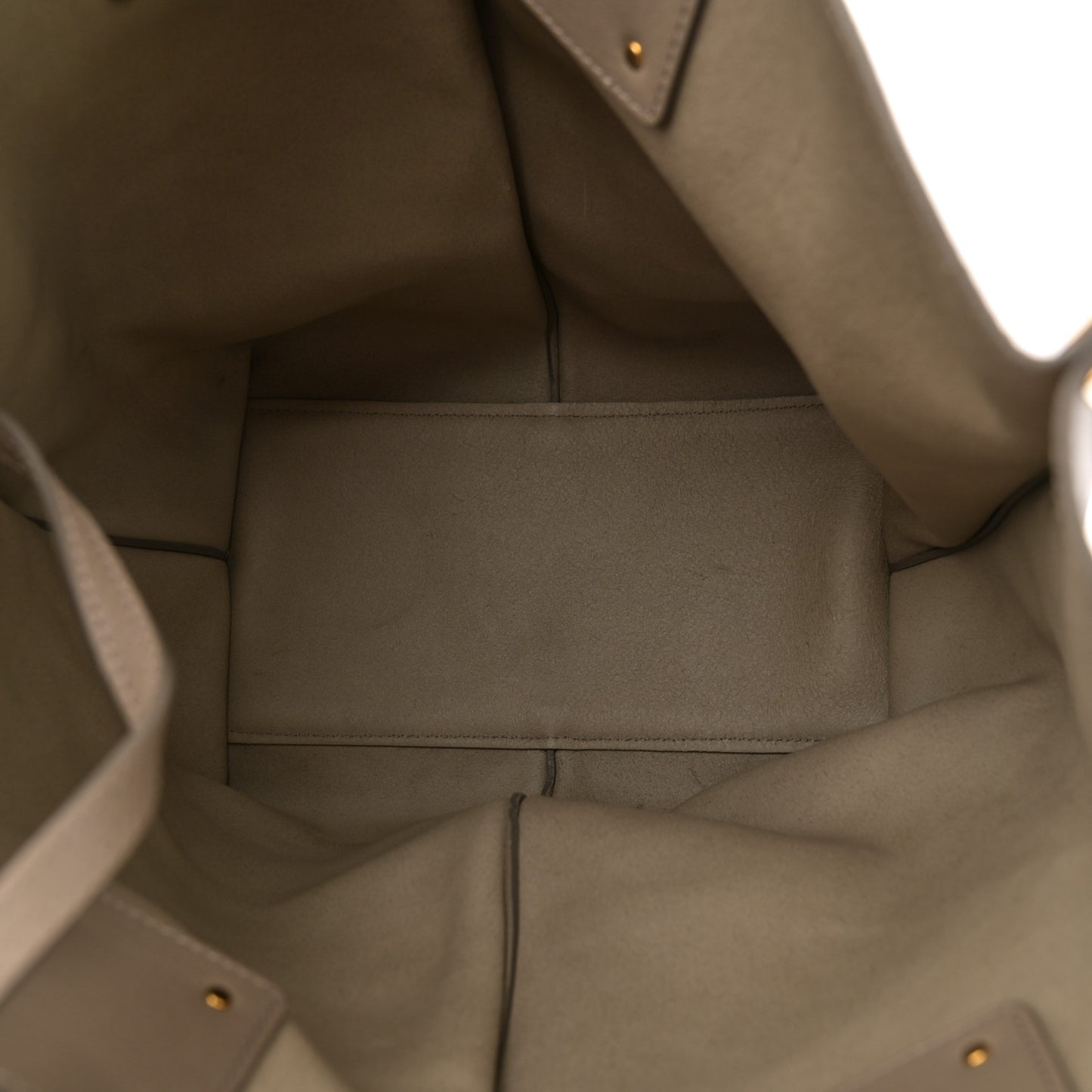 Smooth Calfskin Medium Vick Tote Motty Grey