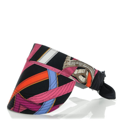 Hermes Fabric Cavalcadour Visor Hat 1 of 5