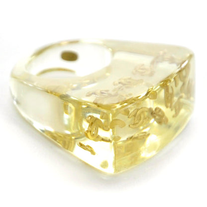 Chanel Resin CC Ring 7 4 of 6