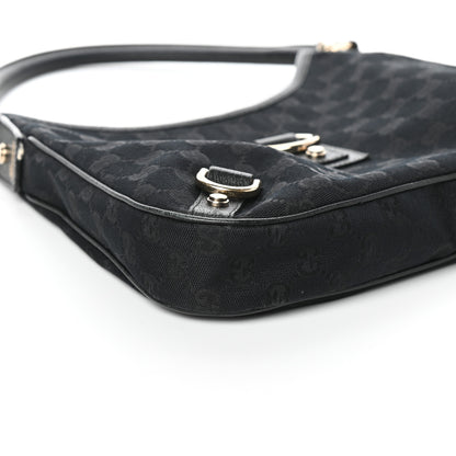 Gucci Monogram Medium Abbey D Ring Hobo Black 8 of 9