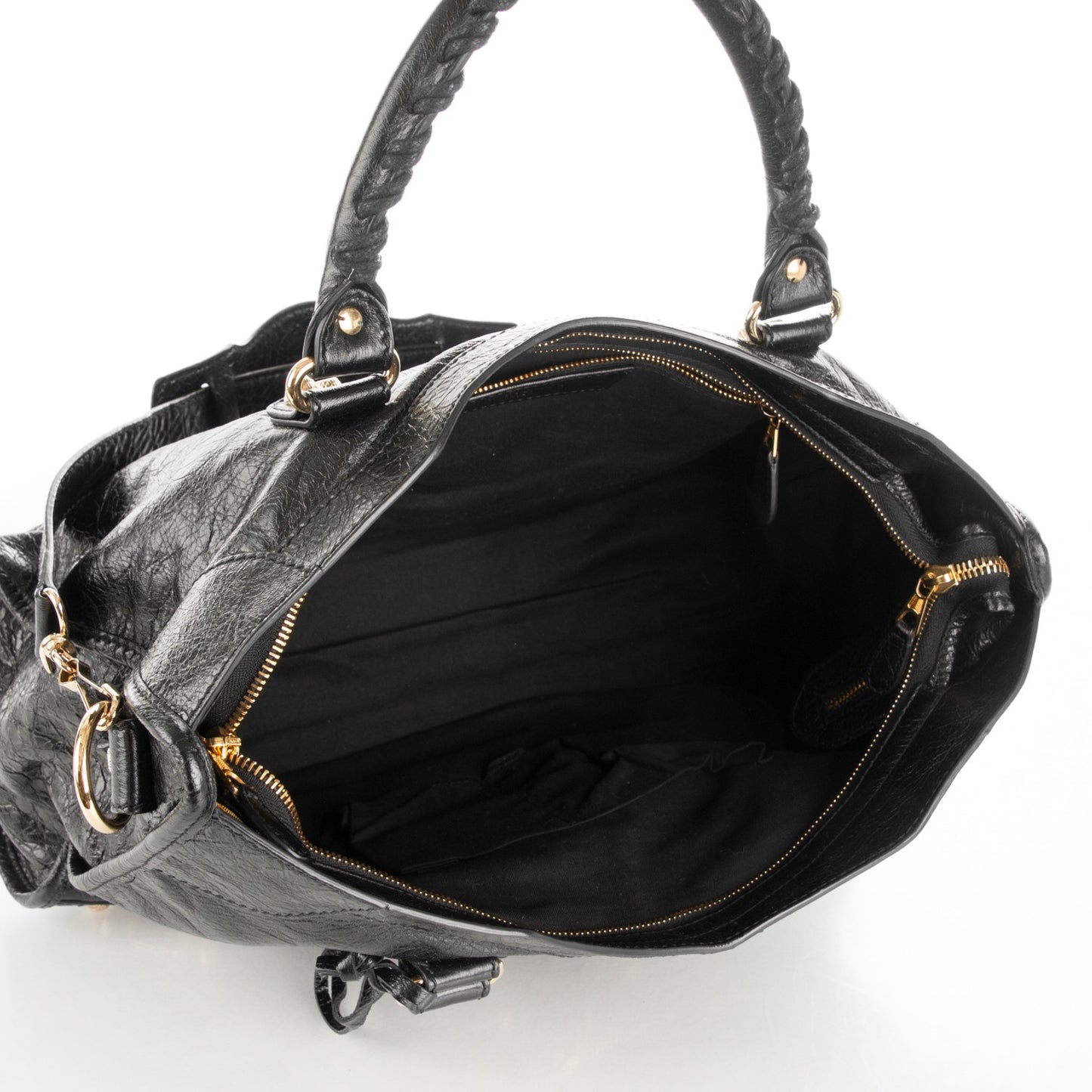 Agneau Giant 12 Gold Hardware City Black