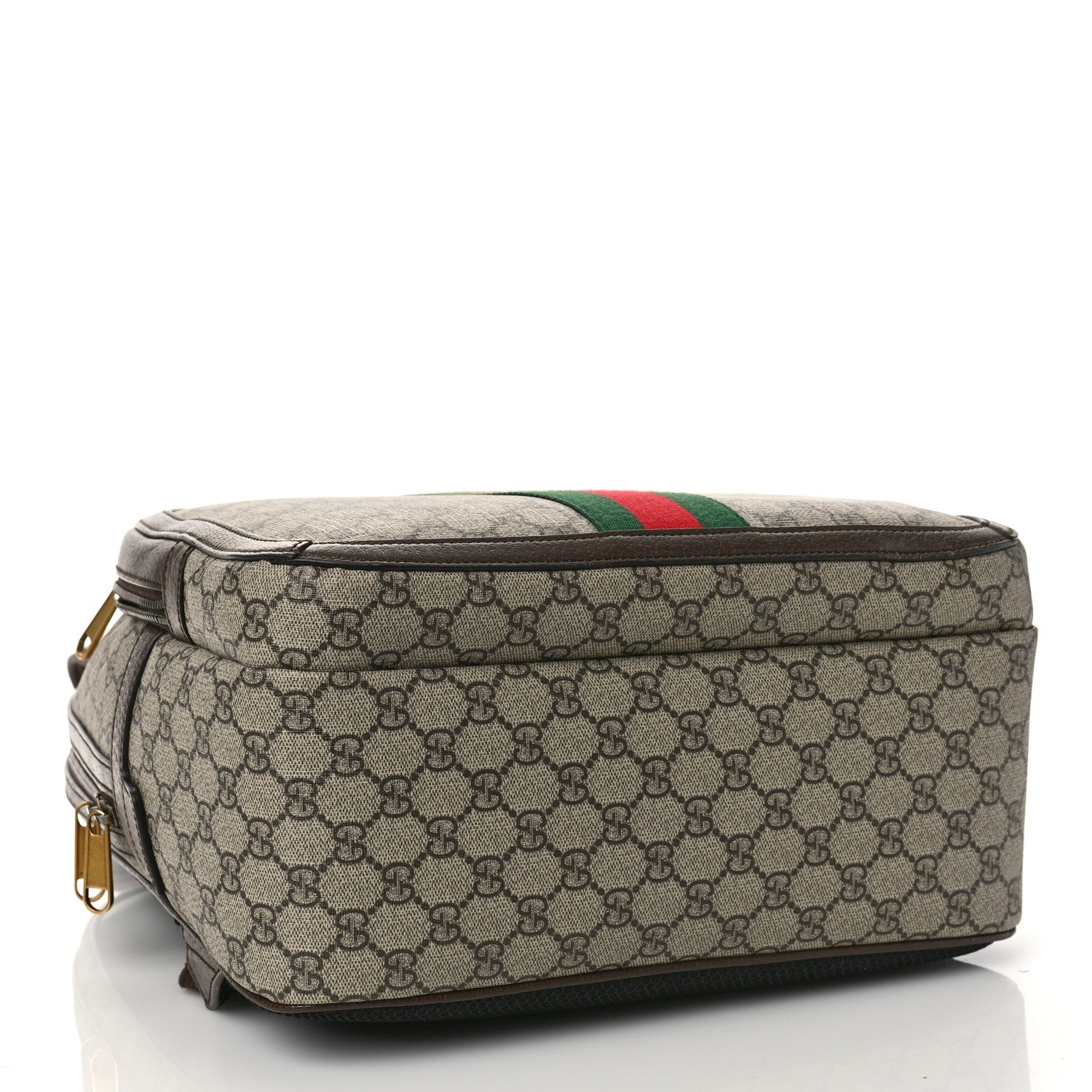 Gucci GG Supreme Monogram Medium Ophidia Day Backpack Brown 4 of 9