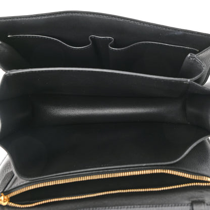 Celine Liege Calfskin Medium Classic Box Flap Bag Black 5 of 10