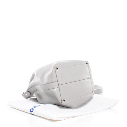 Proenza Schouler Grained Leather Medium Bucket Bag Icy Pearl 4 of 9