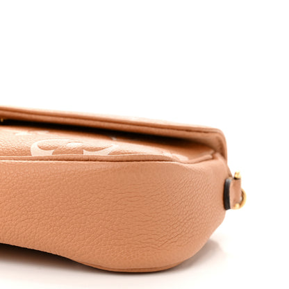 Louis Vuitton Empreinte Monogram Giant Ivy Wallet On Chain Arizona Creme 8 of 11