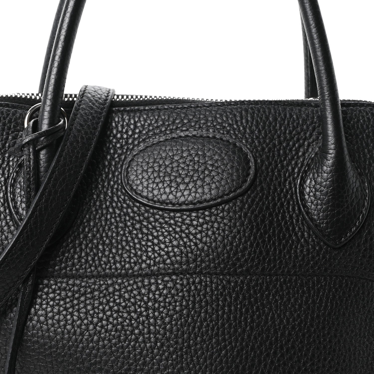 Hermes Taurillon Clemence Bolide 31 Black 8 of 10