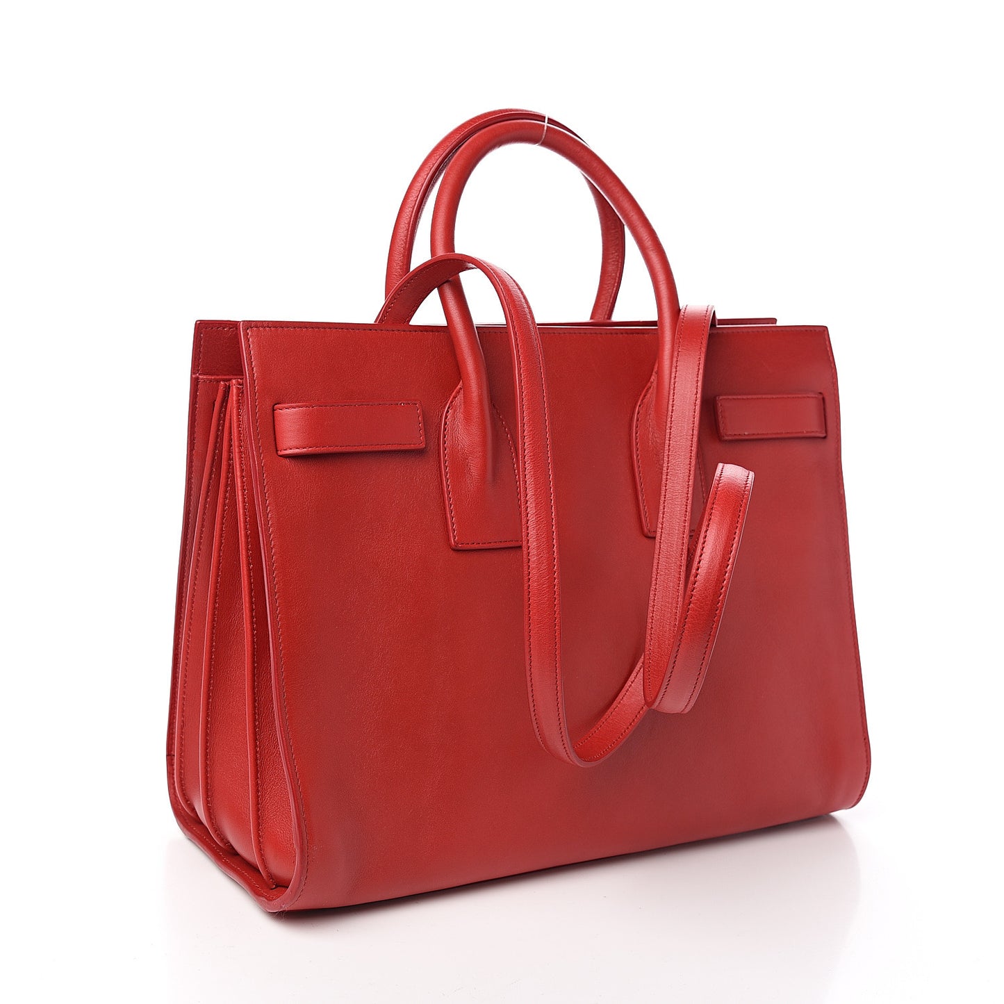 Calfskin Small Sac De Jour Lipstick Red