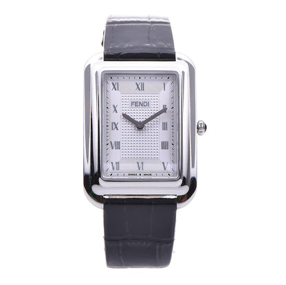 Fendi Stainless Steel Alligator 31mm Classico Quartz Watch 1 of 8