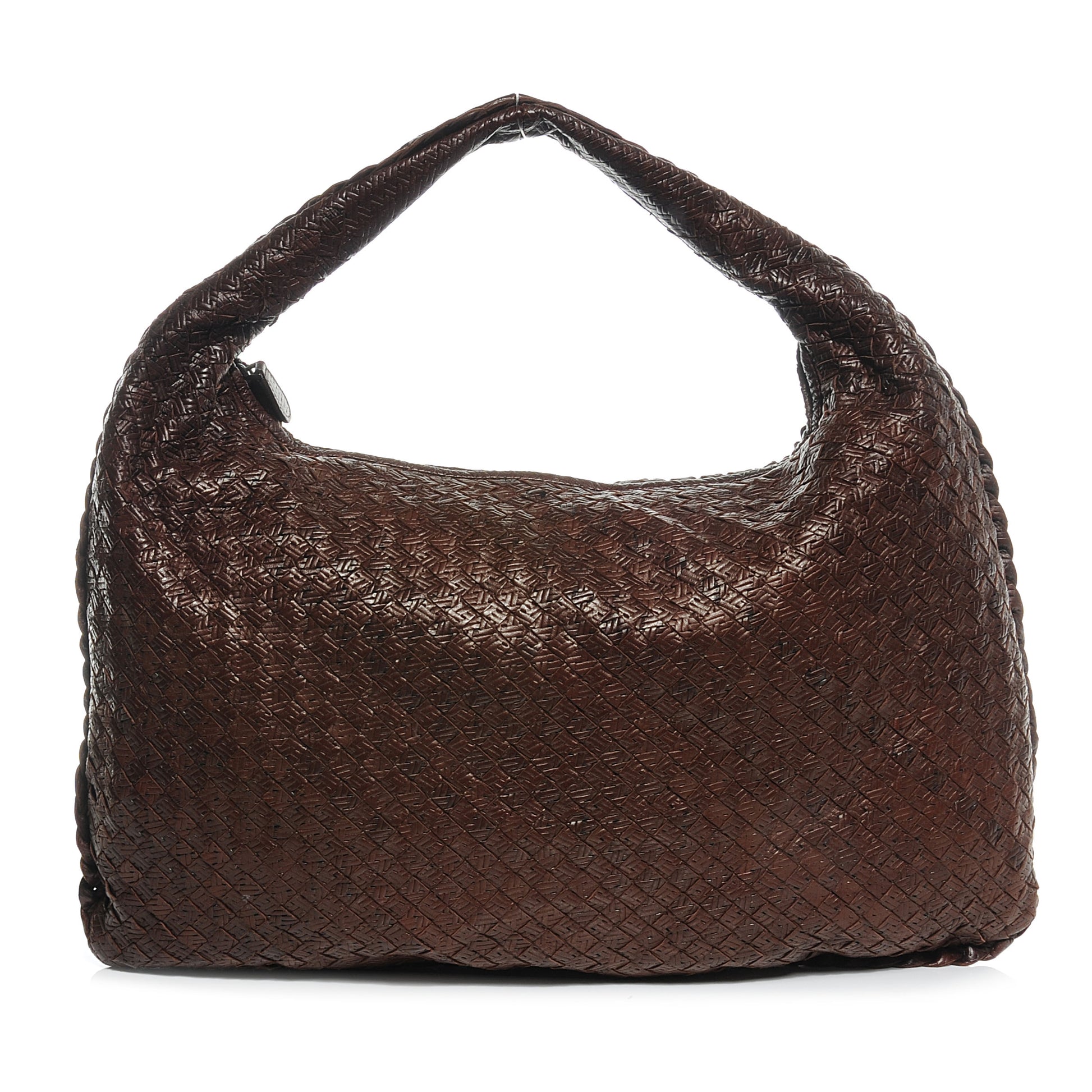 Bottega Veneta Intagli Intrecciato Large Veneta Hobo Ebano 1 of 8