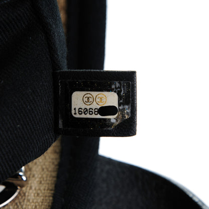 Chanel Canvas Large Deauville Tote Beige Black 7 of 7