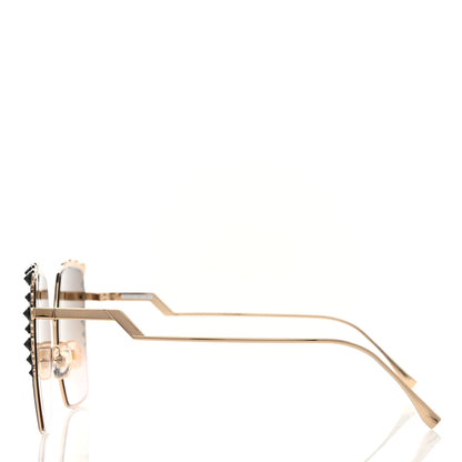 Fendi Square Dots Sunglasses FF 0259/S Black 3 of 8