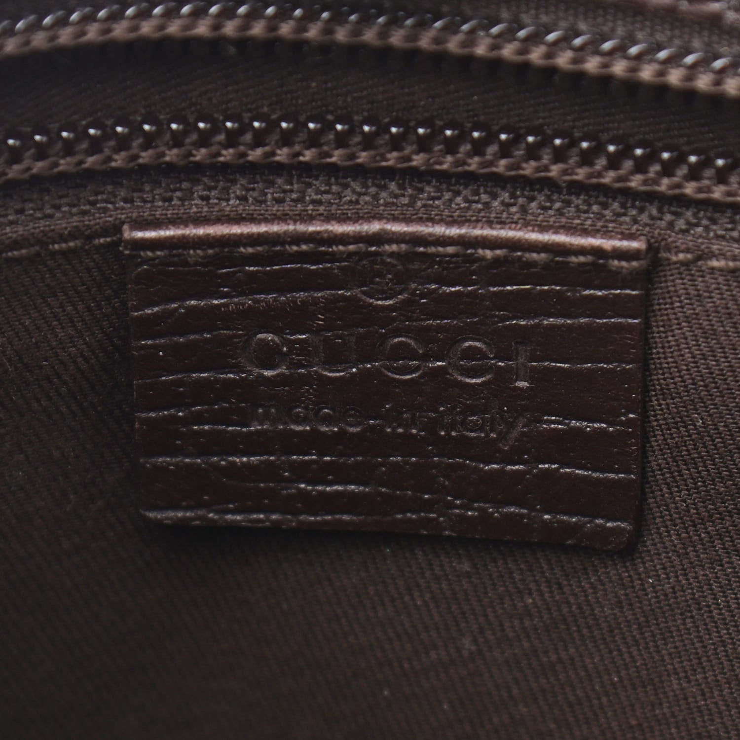 Gucci GG Plus Monogram Flat Vertical Tote Dark Brown 6 of 12