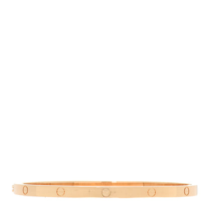 Cartier 18K Yellow Gold Small LOVE Bracelet 17 3 of 6