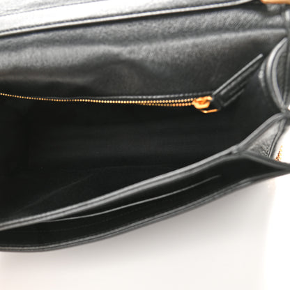 Saint Laurent Lambskin Quilted Mini Becky Chain Bag Black 5 of 12